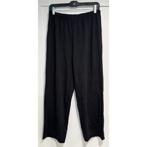 BRYN WALKER Pull On Comfy Wide Leg Pants Modal Blend Minimalist Size M